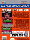 Wheel of Fortune - Junior Edition Box Art Back